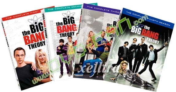 The Big Bang Theory Seasons 1-4