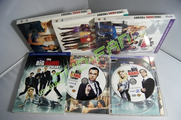 The Big Bang Theory Seasons 1-4