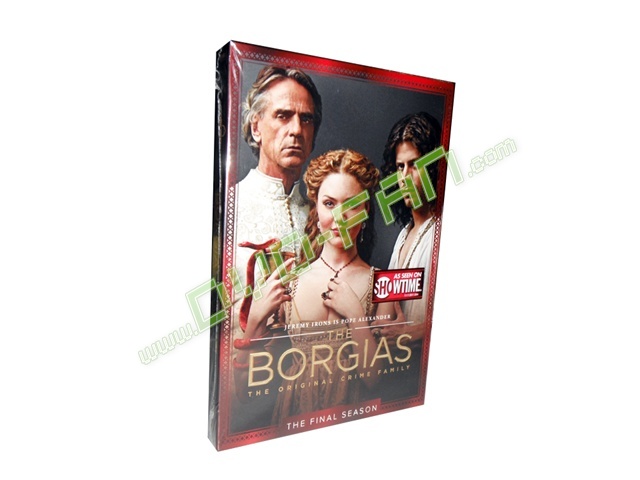 The Borgias season 3 final season dvd wholesale