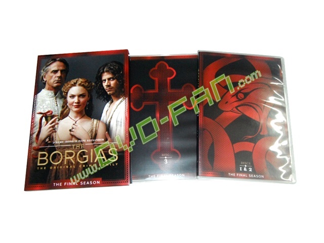 The Borgias season 3 final season dvd wholesale