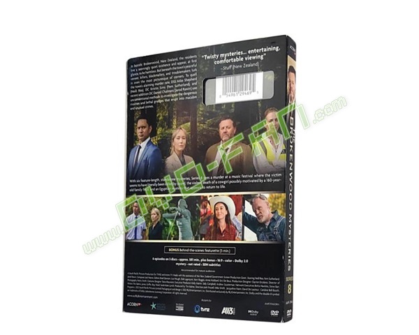 The Brokenwood Mysteries Series 8 DVD