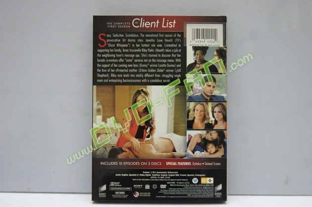 The Client List season 1 dvd wholesale