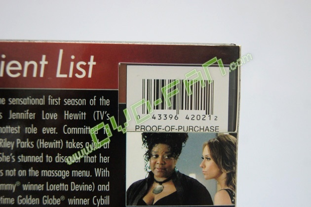 The Client List season 1 dvd wholesale