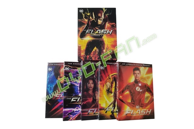 The Flash Season 1-8 DVD