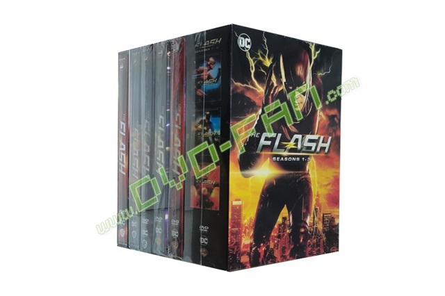 The Flash Season 1-8 DVD