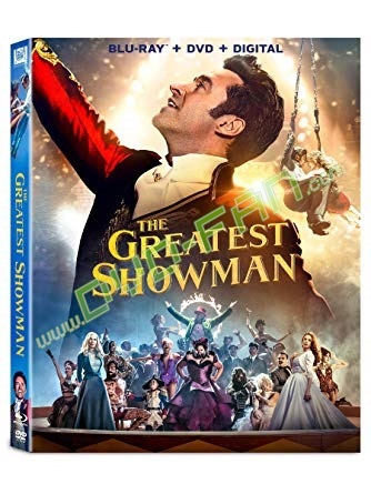 The Greatest Showman dvds