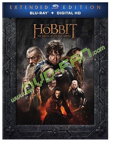 The Hobbit: The Battle of the Five Armies in Blu Ray