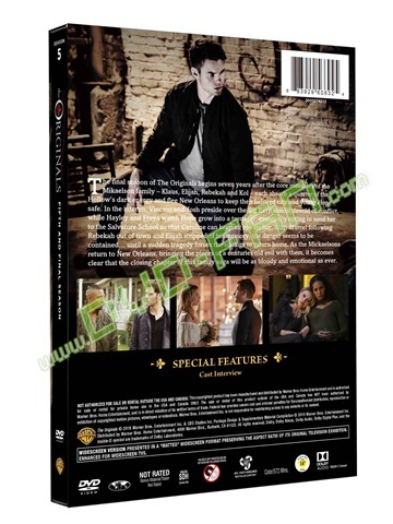 The Originals: The Complete Fifth Season 5 dvds