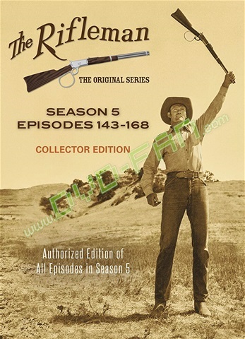 The Rifleman Collector Edition Season 5 dvds