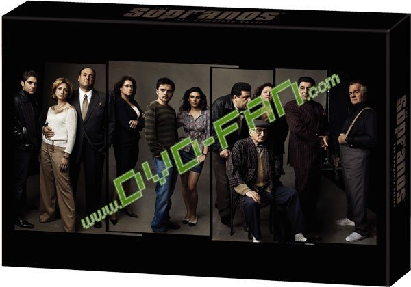 The Sopranos - The Complete Series (DVD 2009)