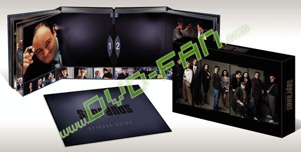 The Sopranos - The Complete Series (DVD 2009)