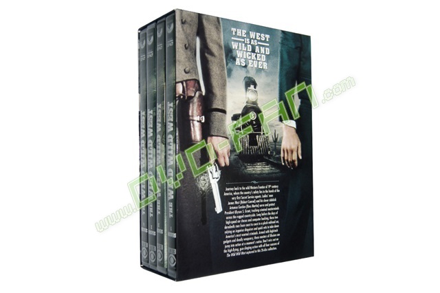 The Wild Wild West Season1-4 dvds wholesale China