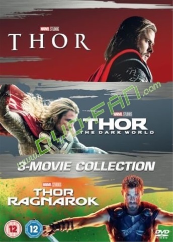 Thor 1-3 dvds