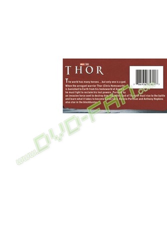 Thor 1-3 dvds