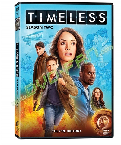 Timeless: Season 2 dvds