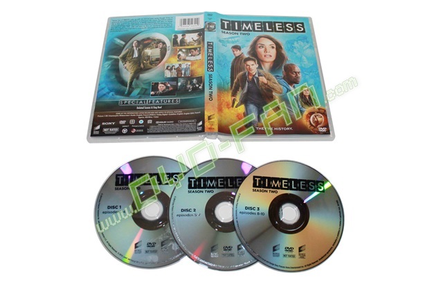 Timeless: Season 2 dvds