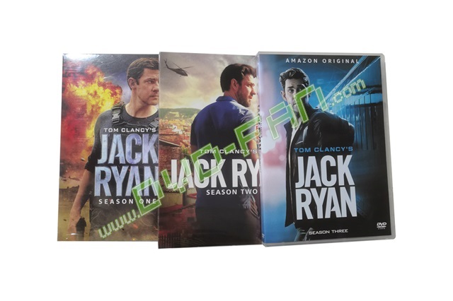 Tom Clancy's Jack Ryan Seasons 1-3 DVD Box Set 9 Disc