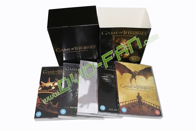  UK Game of Thrones Complete Seasons 1-5