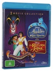 Return of Jafar/Aladdin and the King of Thieves (Blu-ray/DVD/Digital HD) NEW